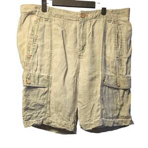 Tommy Bahama linen shorts mens size 36